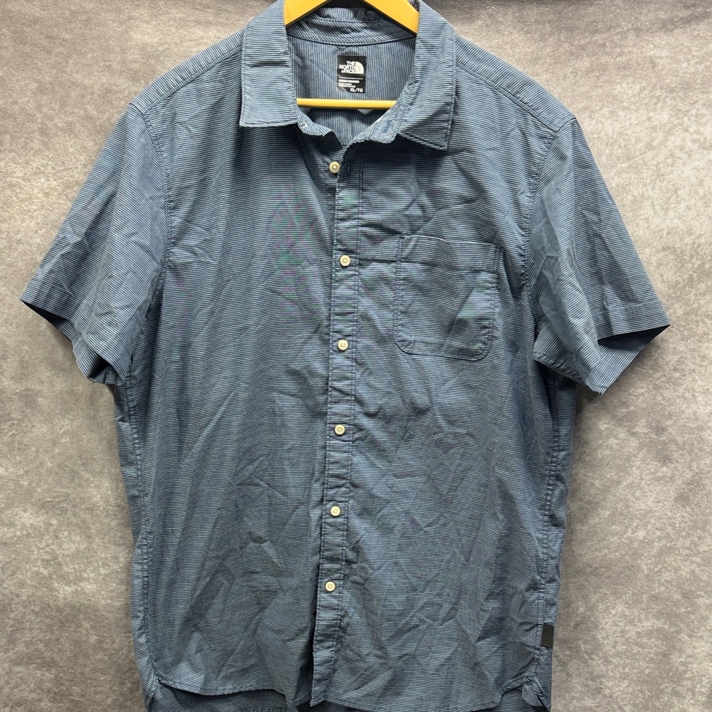 The North Face Striped Button Down Shirt XL